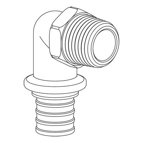 REHAU RAUTITAN Переходник с наружной резьбой 50-R 1 1/4 (RX) 13660631001(366063-001)