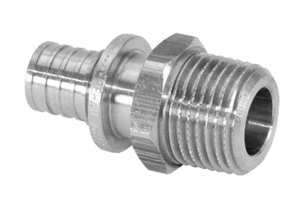 REHAU RAUTHERM S Переходник с наружной резьбой 14-R1/2 12350801001(235080-001)